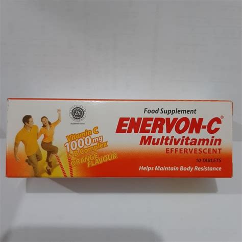 Enervon C Effervescent Tablet Lazada Indonesia