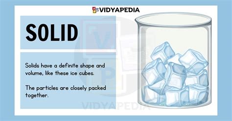 Fundamental States Of Matter And Their Properties - VidyaPedia