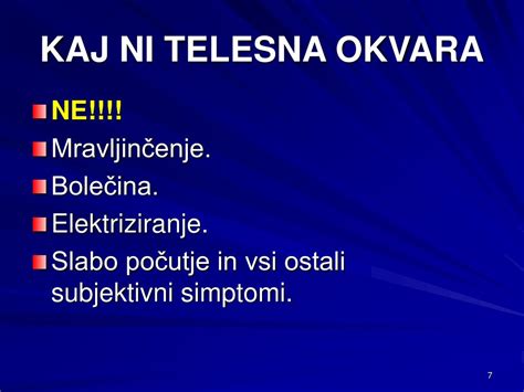 Ppt Priprava Bolnika Za Oceno Telesne Okvare Powerpoint Presentation