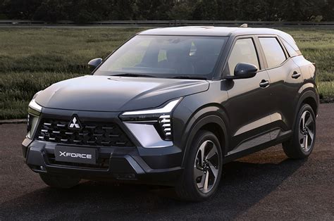 Mitsubishi Xforce Suv Breaks Cover Qrix Auto