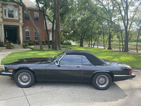 1989 Jaguar XJS Convertible Black RWD Automatic Classic Jaguar XJS