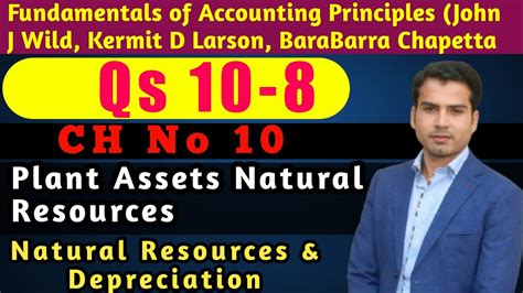 Qs 10 8 Ch 10 Plant Assets Natural Resources Natural Resources