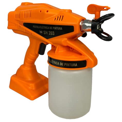 Pistola Elétrica de Pintura 100ml SH203 Stone Hammer 500w MadeiraMadeira