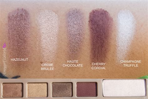 Too Faced Chocolate Bar Palette Swatches