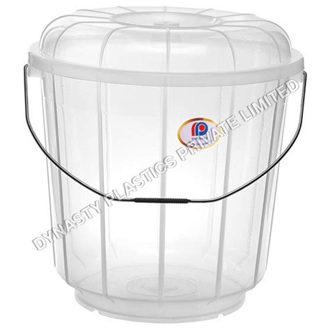 Transparent 20 Ltrs Clear Bucket With Lid At Best Price In Mumbai