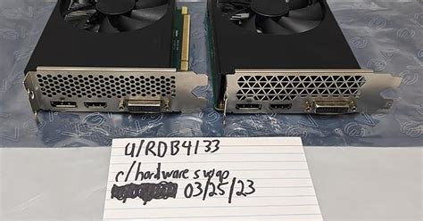 [usa Tx][h] 2x Dell Oem Nvidia Geforce Gtx 1660 Ti Gpu Video Card [w] Paypal Gands Shipped Album