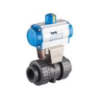 Tork Pav Pneumatic Actuated Pvc Ball Valve Fluid Control Systems