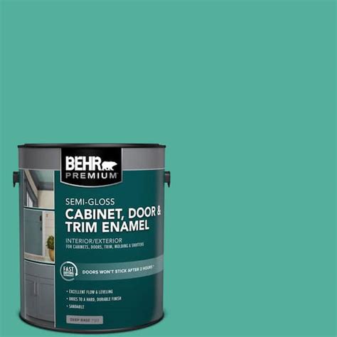 BEHR PREMIUM 1 Gal P440 5 Water Park Semi Gloss Enamel Interior