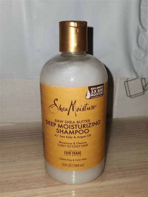 Shea Moisture Raw Shea Butter Deep Moisturizing Shampoo 13 Fl Oz 384ml