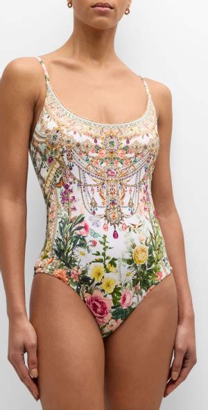 Camilla Renaissance Romance Scoop Neck One Piece Swimsuit