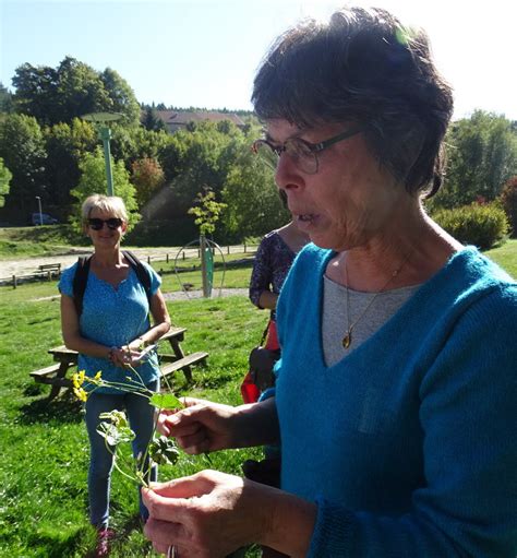 Lalouvesc Plantes comestibles et dédicaces avec Françoise Kunstmann le