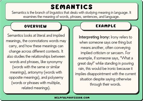 What is decision semantics?