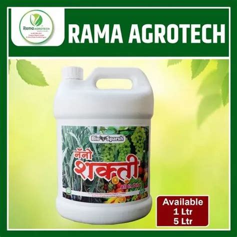 Bio Tech Grade Packaging Size Litre Bio Sparsh Nano Shakti