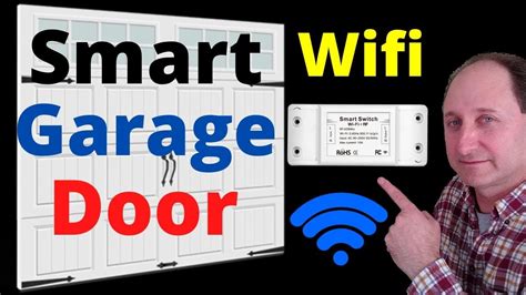 Wifi Smart Garage Door Opener Review And Installation YouTube