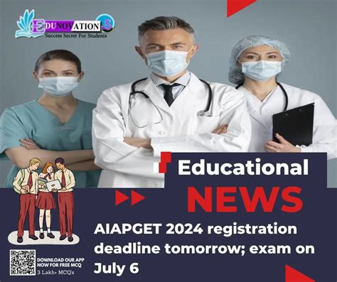 AIAPGET 2024 Registration Deadline Tomorrow Exam On July 6 Edunovations