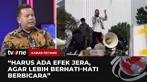 Advokasi Rakyat PDIP Apa Sulitnya Rocky Minta Maaf Langsung Ke