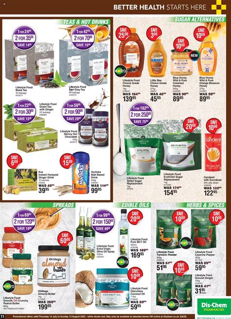 Dischem Specials July August Dischem Catalogue