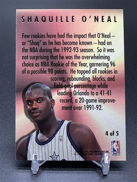 Fleer Ultra Award Winner Shaquille O Neal Hof Ebay