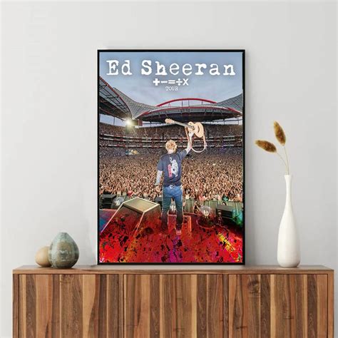 Ed Sheeran Announces North American Stadium Tour Poster