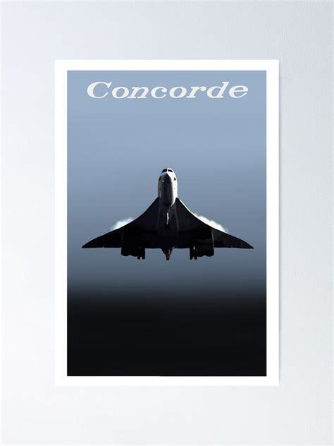 "Concorde - Take Off" Poster for Sale by Speedbirddesign | Redbubble