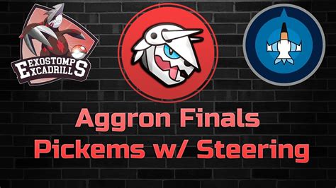 Aggron Finals Pickems W Steering Youtube