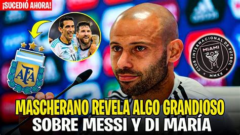 Noticia Urgente Por Esto Messi No Esperaba Mira Lo Que Dijo