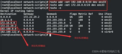 Linux路由转发 多网卡配置（route命令） Route Add Default Gw Csdn博客