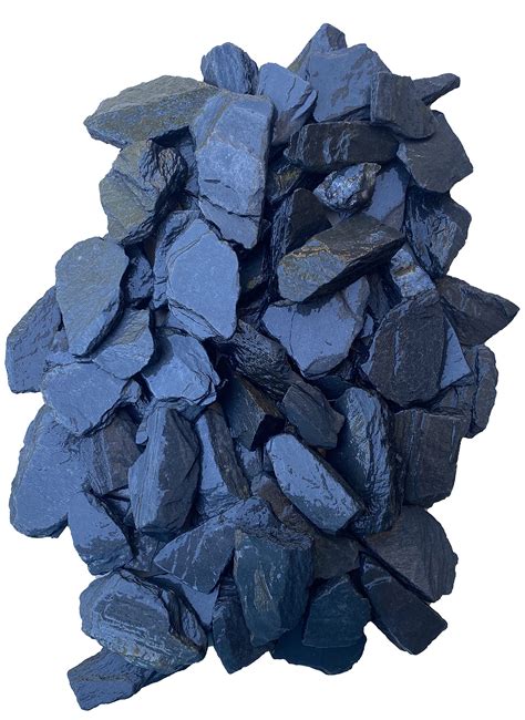 Buy Awesome Aquatic Natural Black Gray Slate 1 3 Inch Rocks Stone For