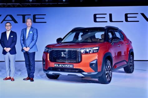 Honda Elevate Suv Revealed Bookings Opening In July Creta Rivaling