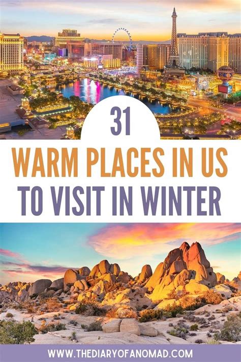 31 Best Warm Winter Vacations In The USA Magical Getaways Hidden