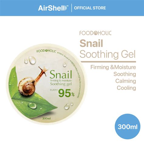 Foodaholic Snail Soothing Gel 300ml Firming Moisture Soothing Calming