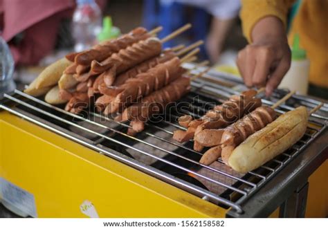 Delicious Sosis Bakar Barbecue Sausage Indonesian Stock Photo (Edit Now ...