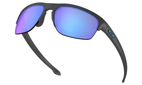 Oakley Sunglasses Sliver Edge Steel Prizm Sapphire Polarized Oo9413 06 Sunglasses