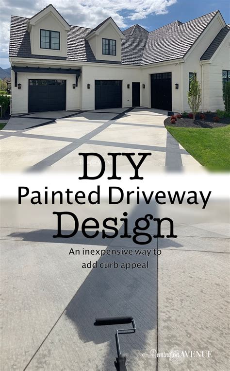 Painted Driveway Ideas - Design Talk