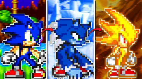 TESTEI O SONIC ALL FORMS OP NO MUGEN E ELE É MUITO COMPLETO 8