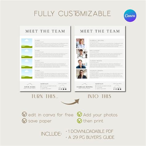 Real Estate Buyer Guide, Real Estate Marketing Template, Realtor Buyer