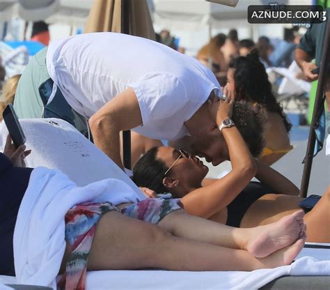 Jessica Ledon Sexy Seen With David Guetta Showing Off Her Amazing Body Wearing A Hot Black