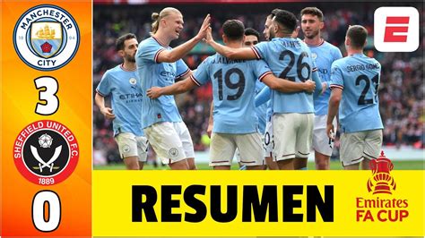 Manchester City A La Final Tras Golear Al Sheffield United Con