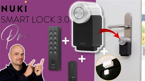 Serrure Connectee Nuki Smart Lock Pro Keypad Fob Et Door