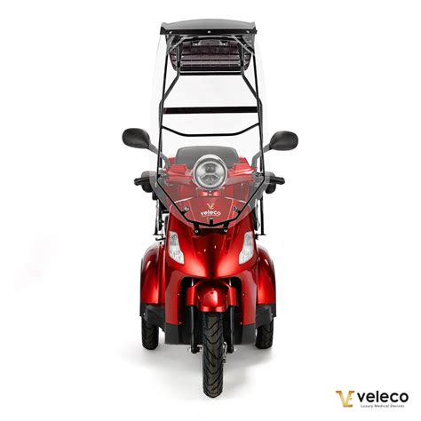 Mobility Scooter Veleco Draco Roof Red Veleco Official Online Store