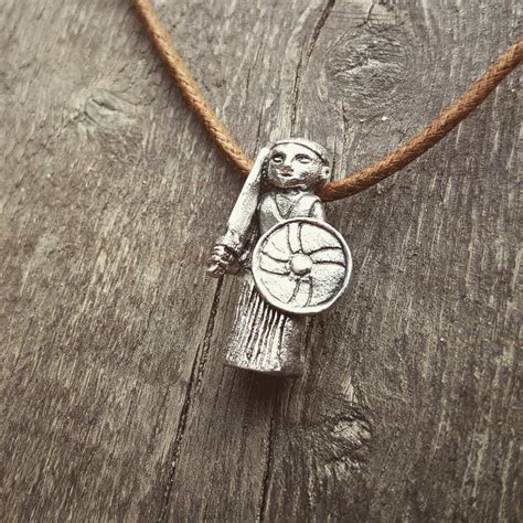 Valkyrie Amulet Sterling Silver | Etsy | Amulet, Spot silver, Sterling silver