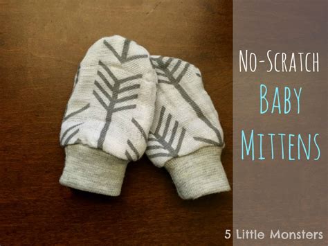 Crochet Baby Scratch Mittens Pattern - Amelia's Crochet