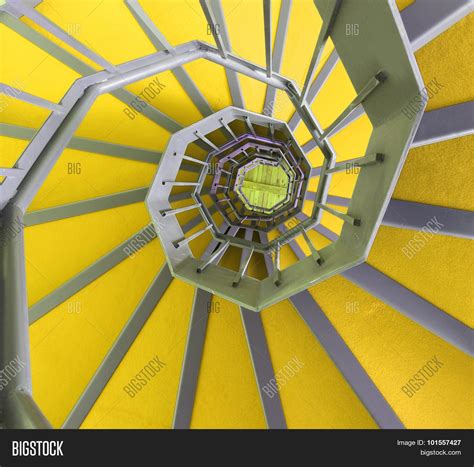 Long Spiral Staircase Image And Photo Free Trial Bigstock