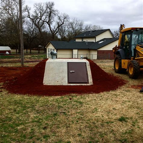 Storm Shelters In Newcastle Oklahoma Sprague S Backhoe