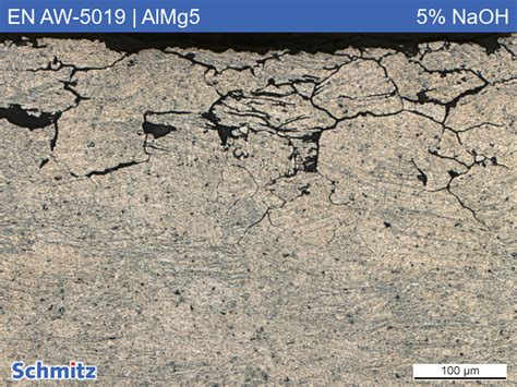 En Aw Almg Intergranular Corrosion Schmitz Metallographie Gmbh