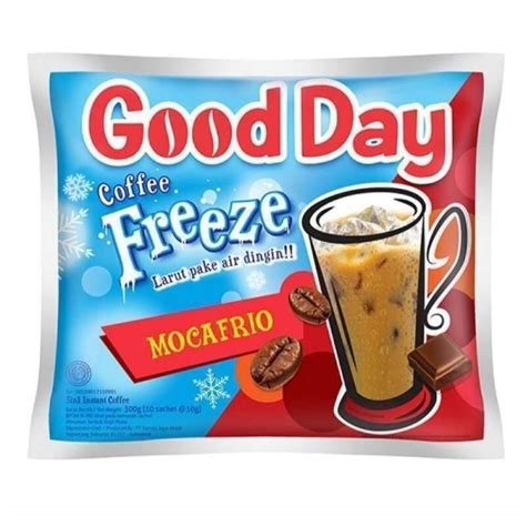 Jual 20 Sachet Good Day Freeze Mocafrio 30gr Shopee Indonesia