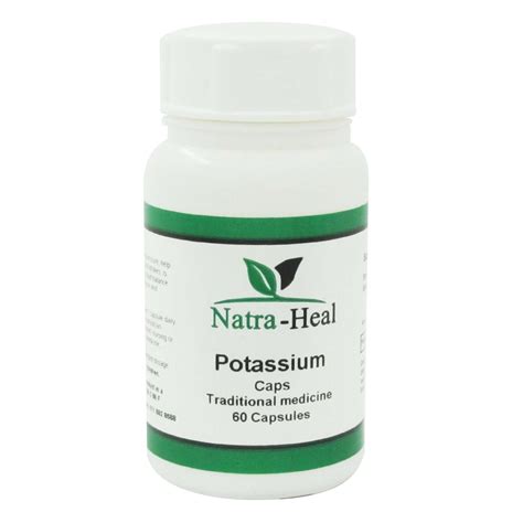 Potassium Capsules – Natra Heal Wellness