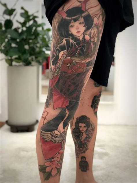 Quick Start With The Japanese Full Leg Tattoo Style