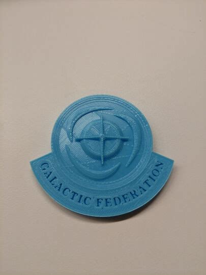 Galactic Federation Logo - 3D Printable Model on Treatstock