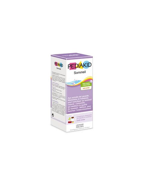 Sommeil Sirop Gout Cerise 250ml Pediakid